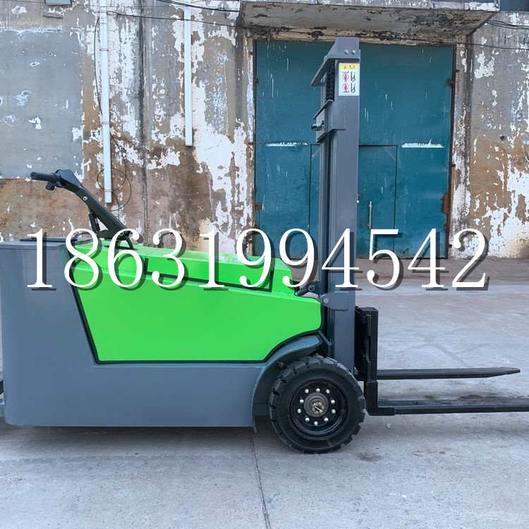 汉中市小型电动叉车1吨2吨步行站驾式电瓶堆高充电装卸车液压升降车铲车